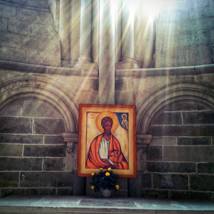 Jasmine Marie Josee Debels, pelgrim, Belgium, Compostella, Santiago