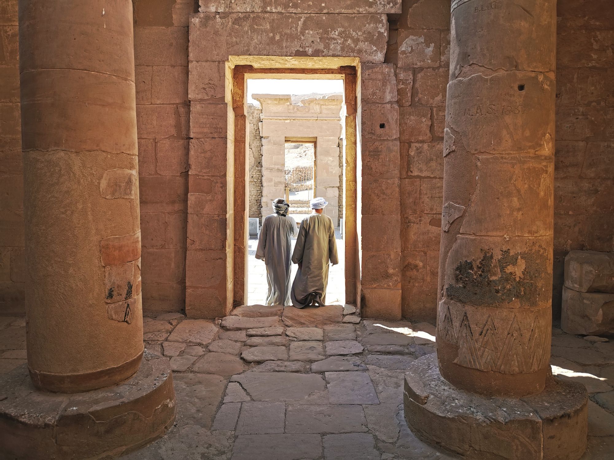 Temple Of Hathor - Deir el-Medina, jasmine debels, luxor, egypt