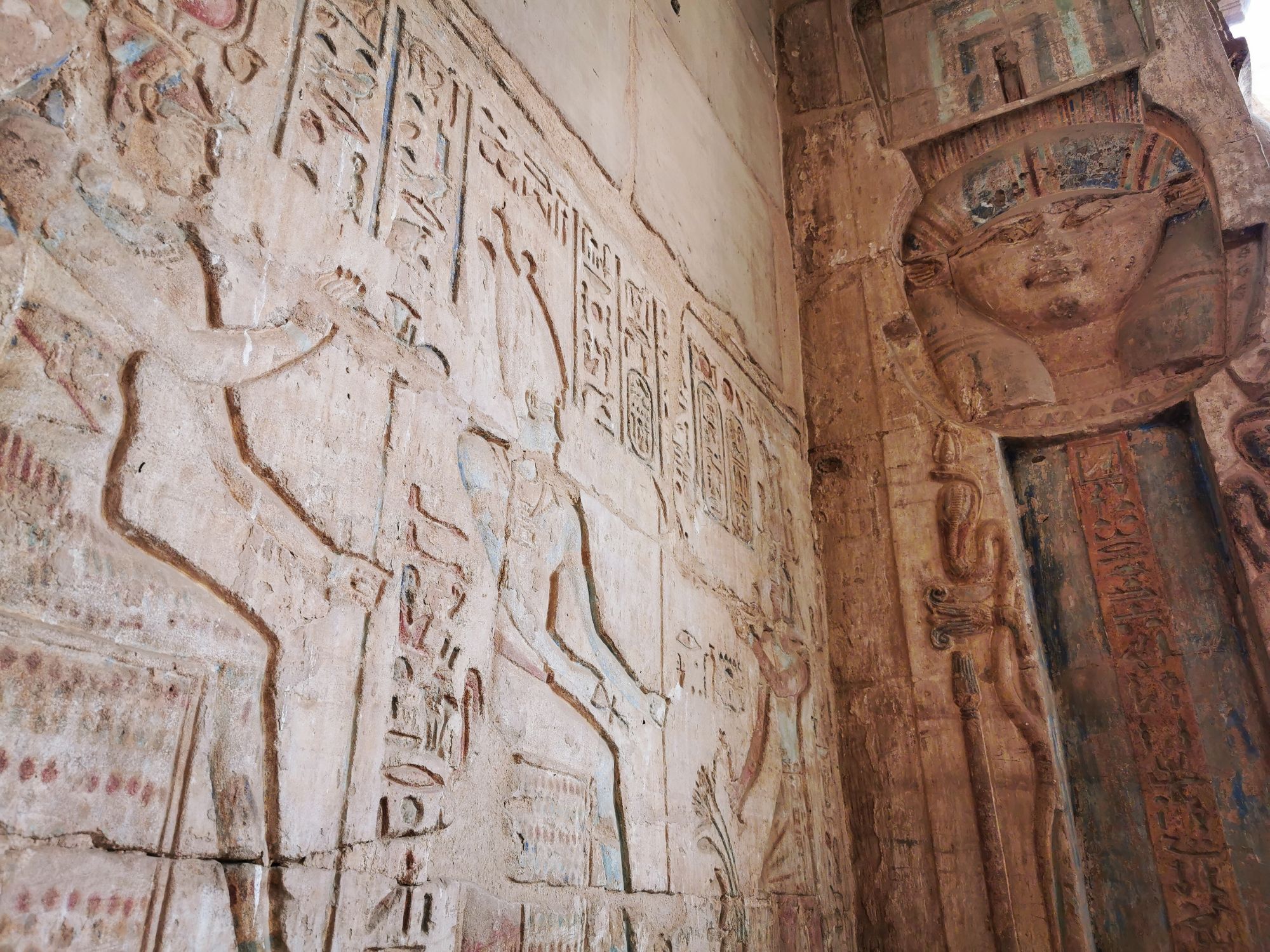 Temple Of Hathor - Deir el-Medina, jasmine debels, luxor, egypt