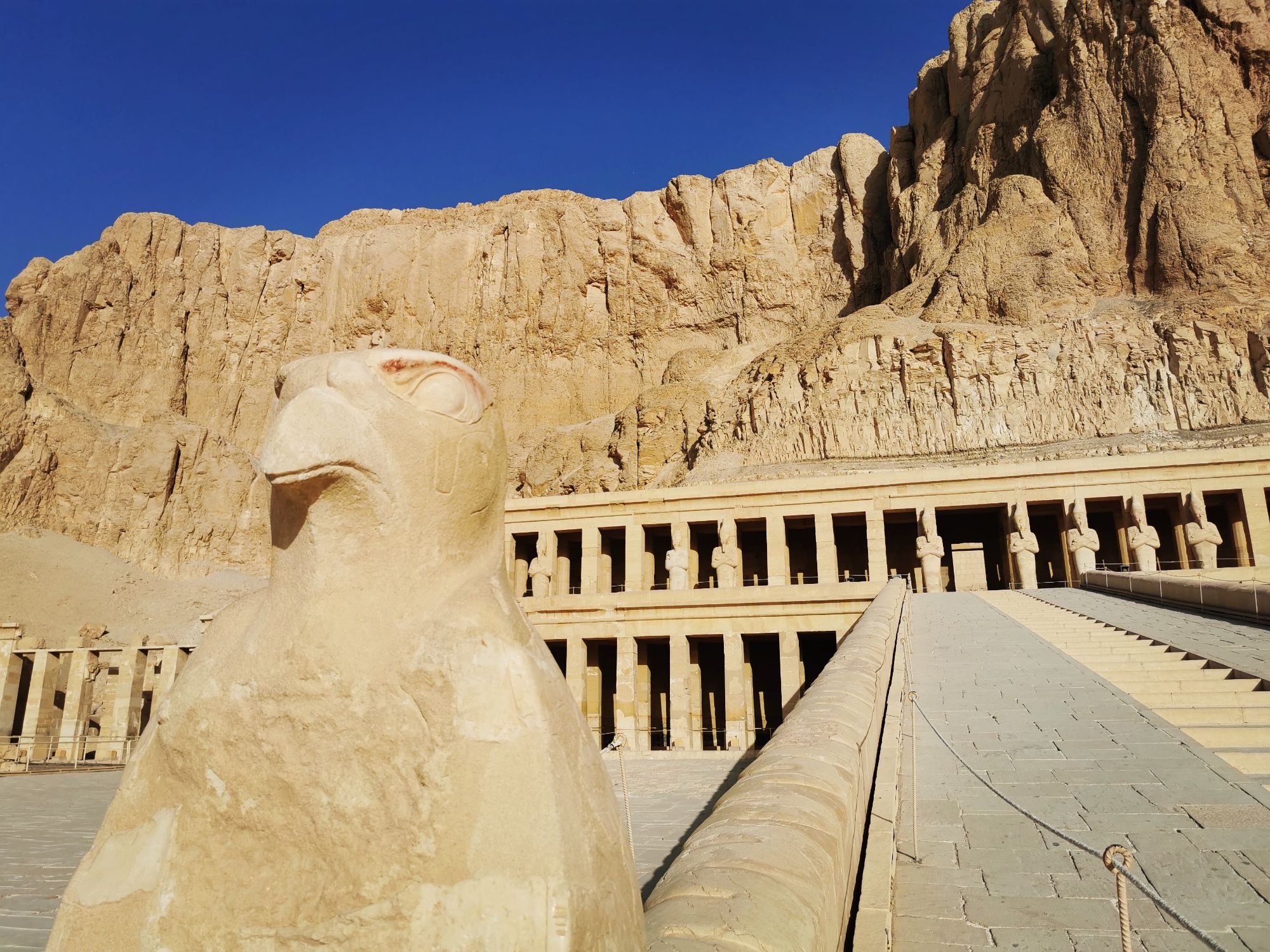 Temple Of Hatshepsut - West bank, jasmine debels, luxor, egypt