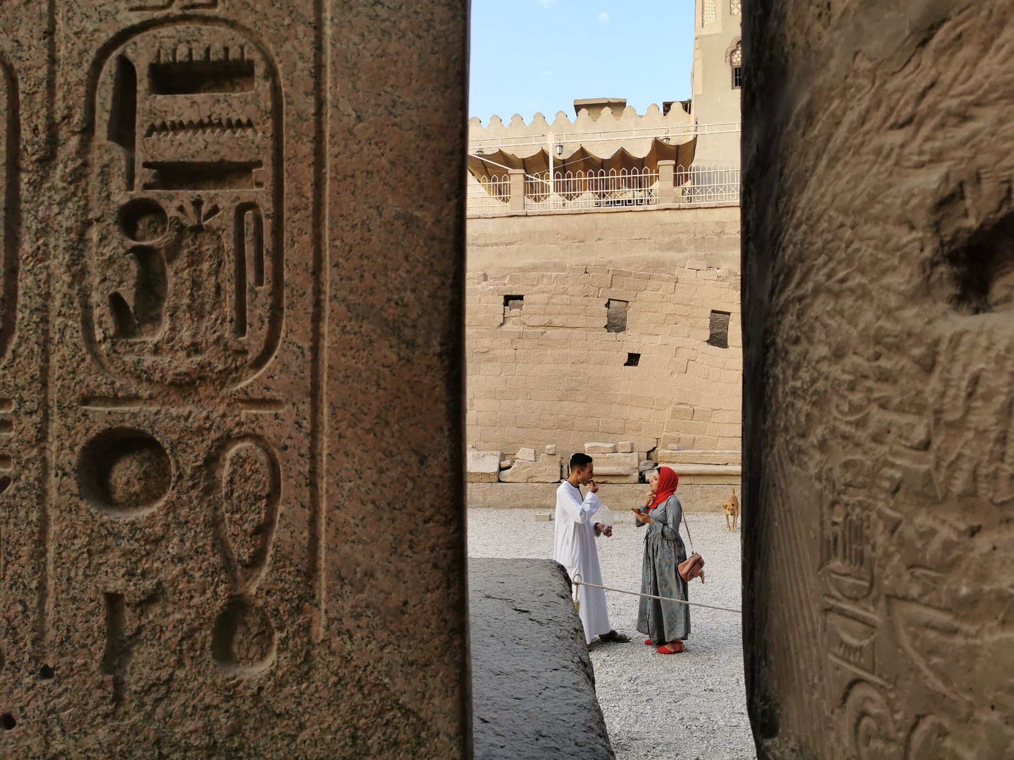Luxor Temple- East bank, jasmine debels, luxor, egypt