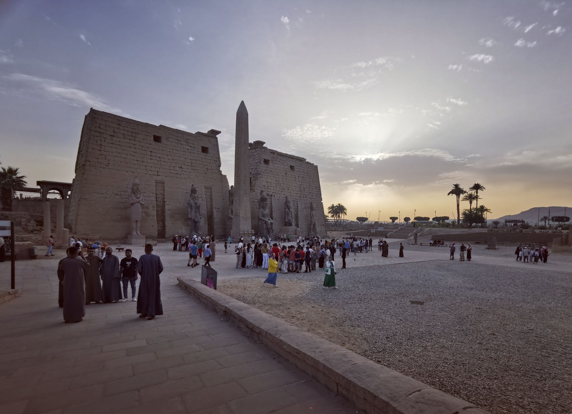Luxor Temple- East bank, jasmine debels, luxor, egypt