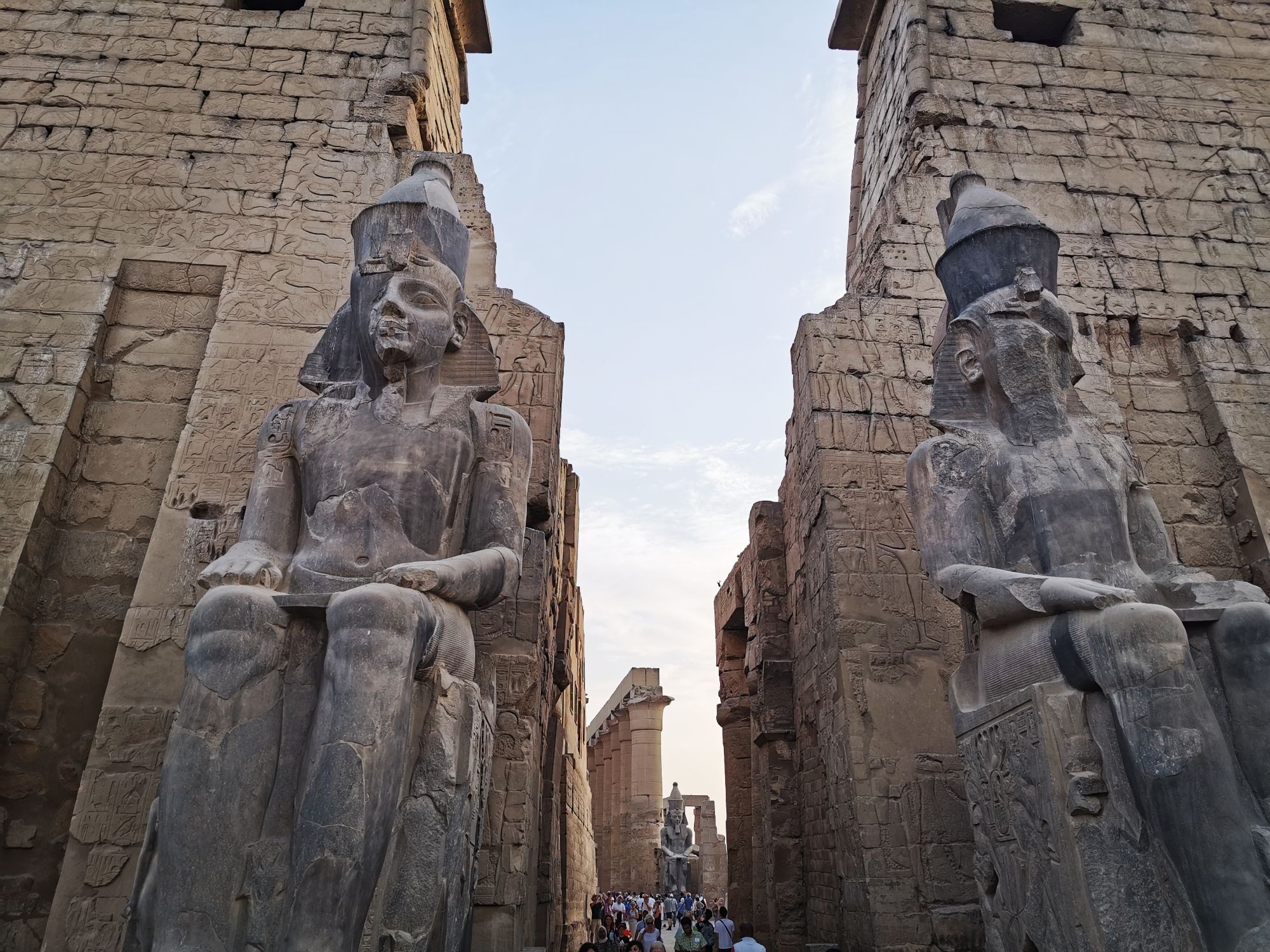 Luxor Temple- East bank, jasmine debels, luxor, egypt