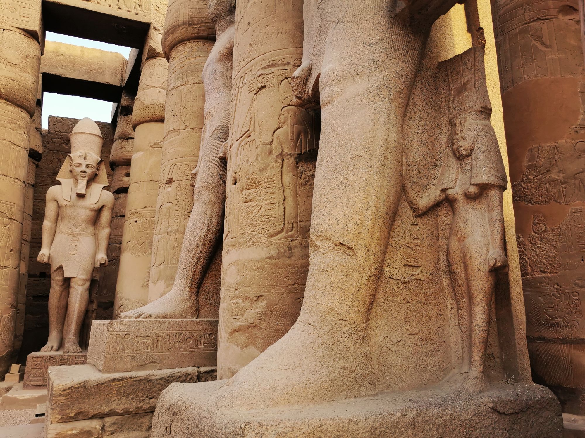 Luxor Temple- East bank, jasmine debels, luxor, egypt