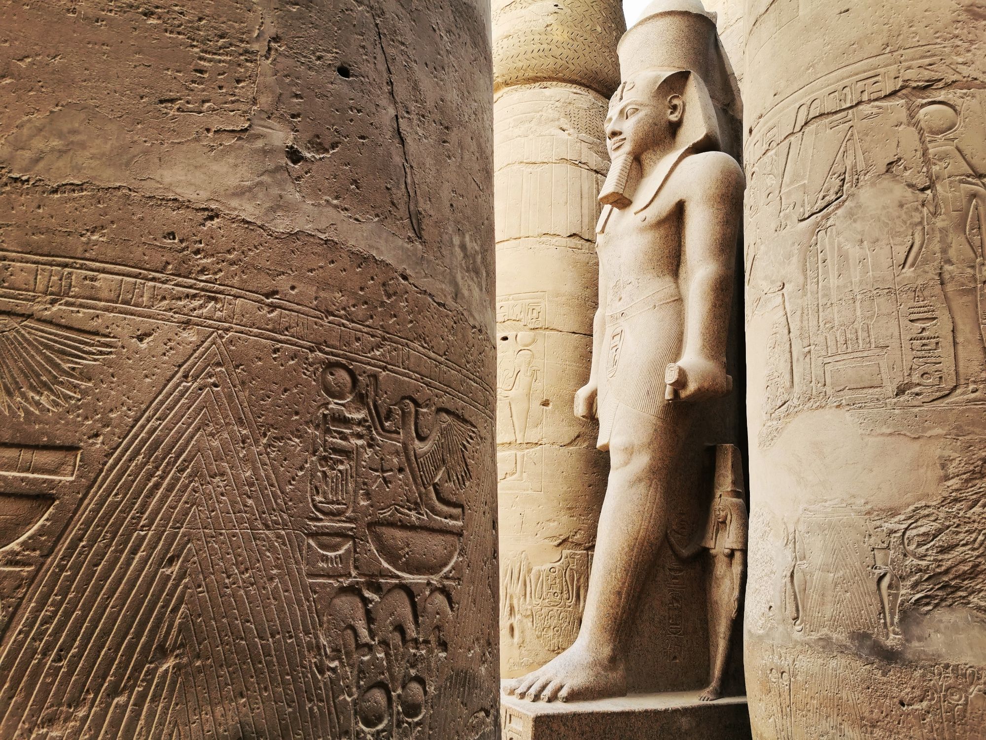 Luxor Temple- East bank, jasmine debels, luxor, egypt