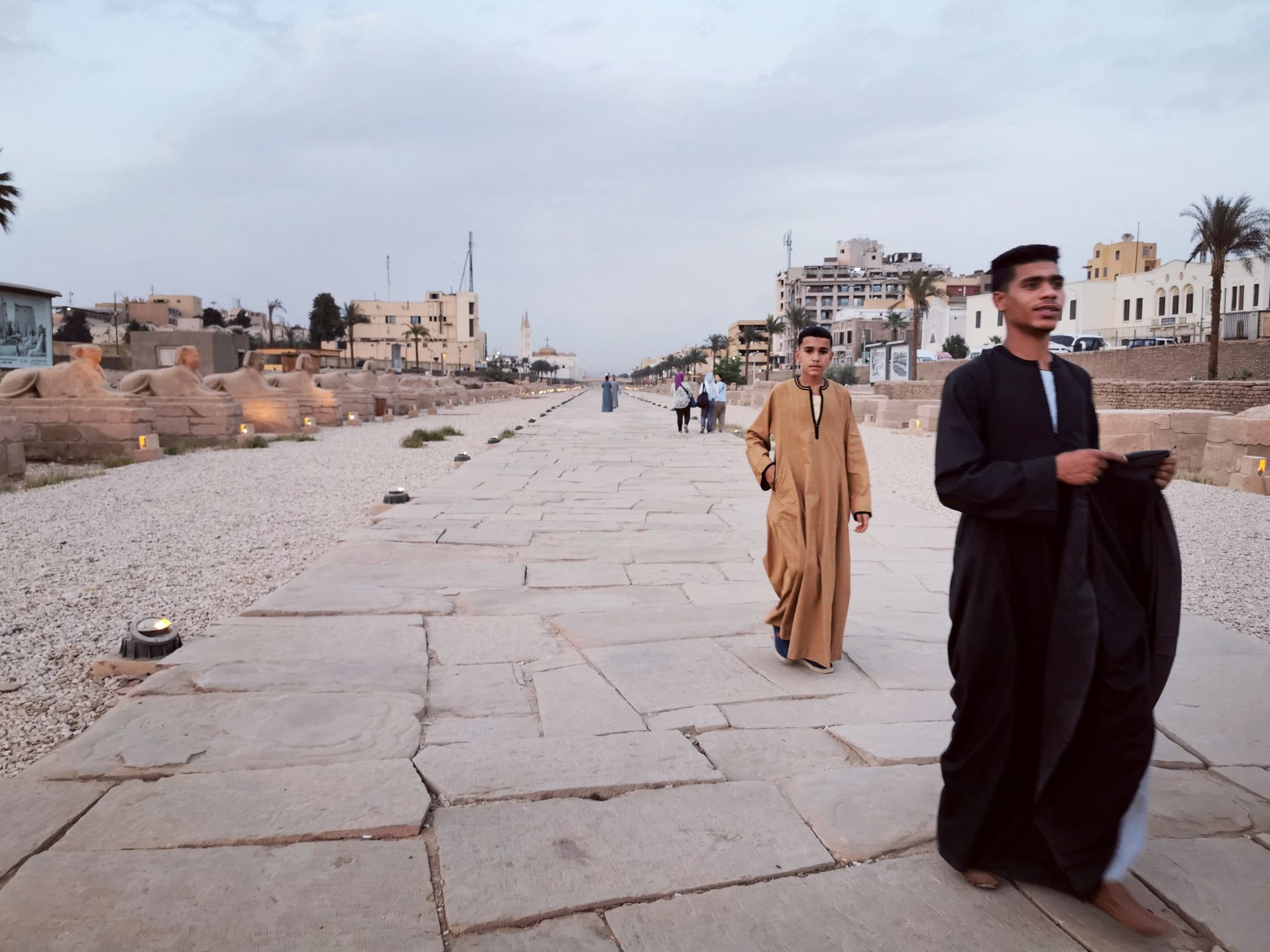 Luxor Temple- East bank, jasmine debels, luxor, egypt