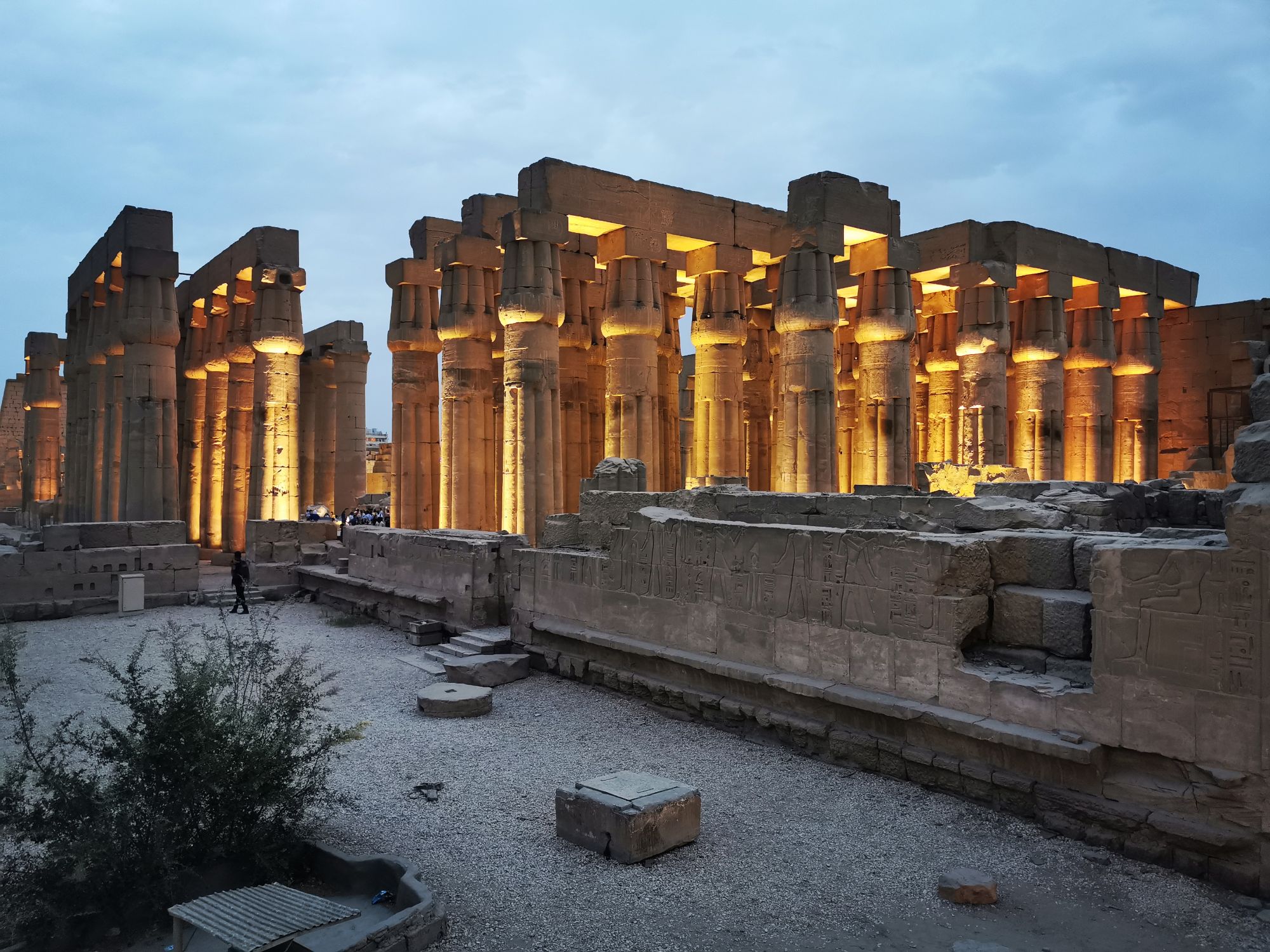 Luxor Templet - East bank, jasmine debels, luxor, egypt