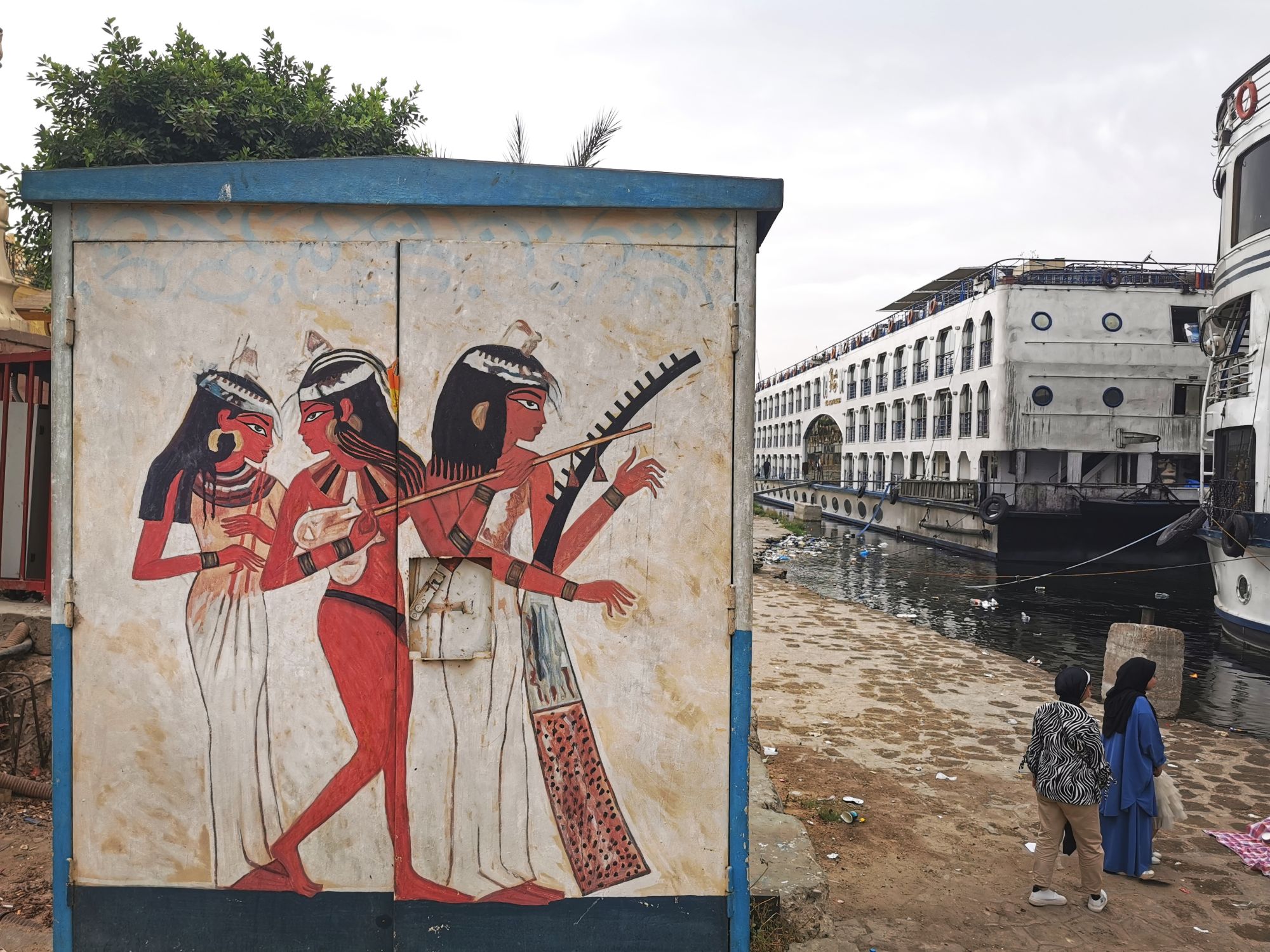 East bank, jasmine debels, luxor, egypt