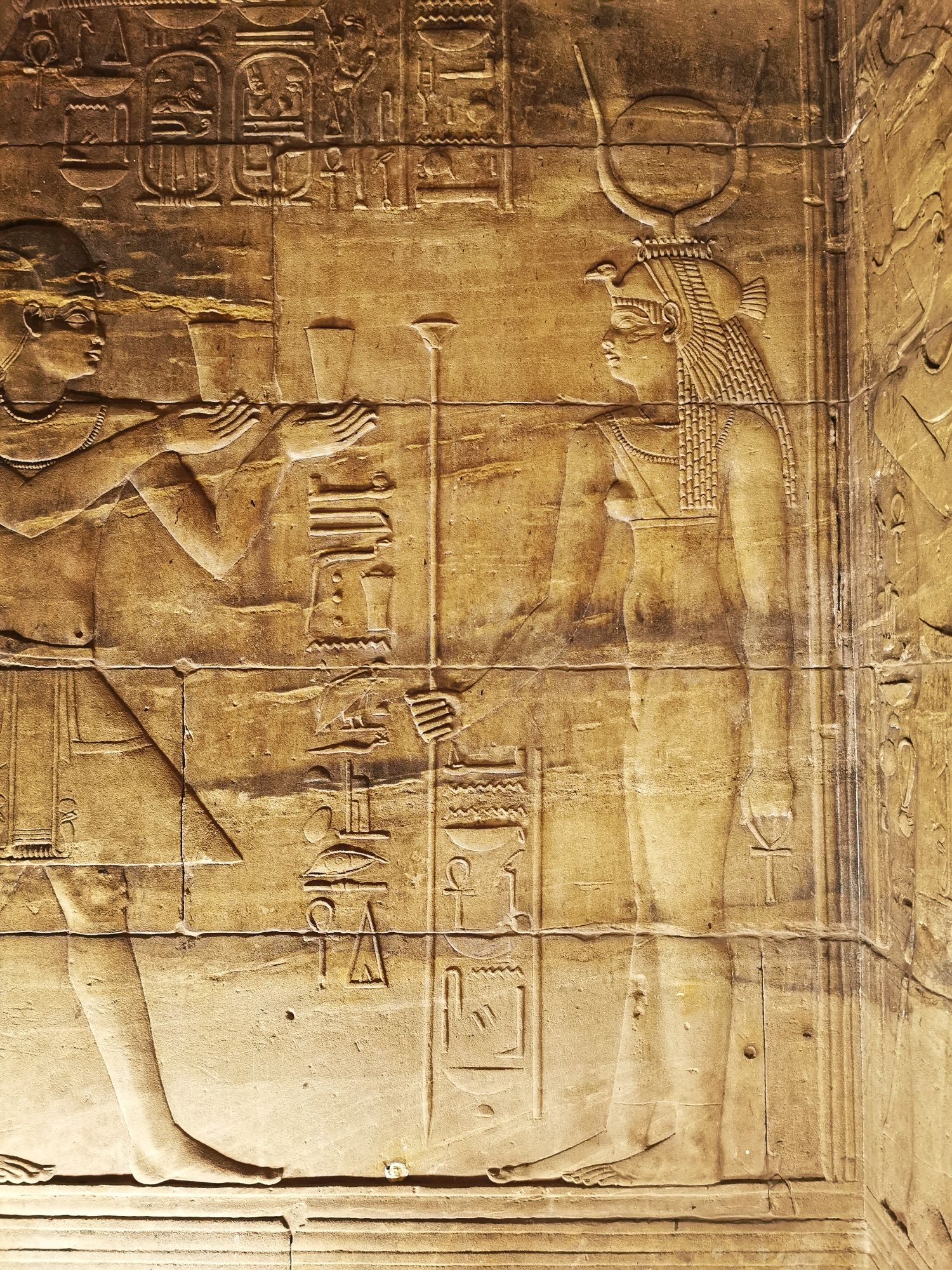 Complex of Philae, Agilkia eiland, jasmine debels, Nubië, Isis Temple