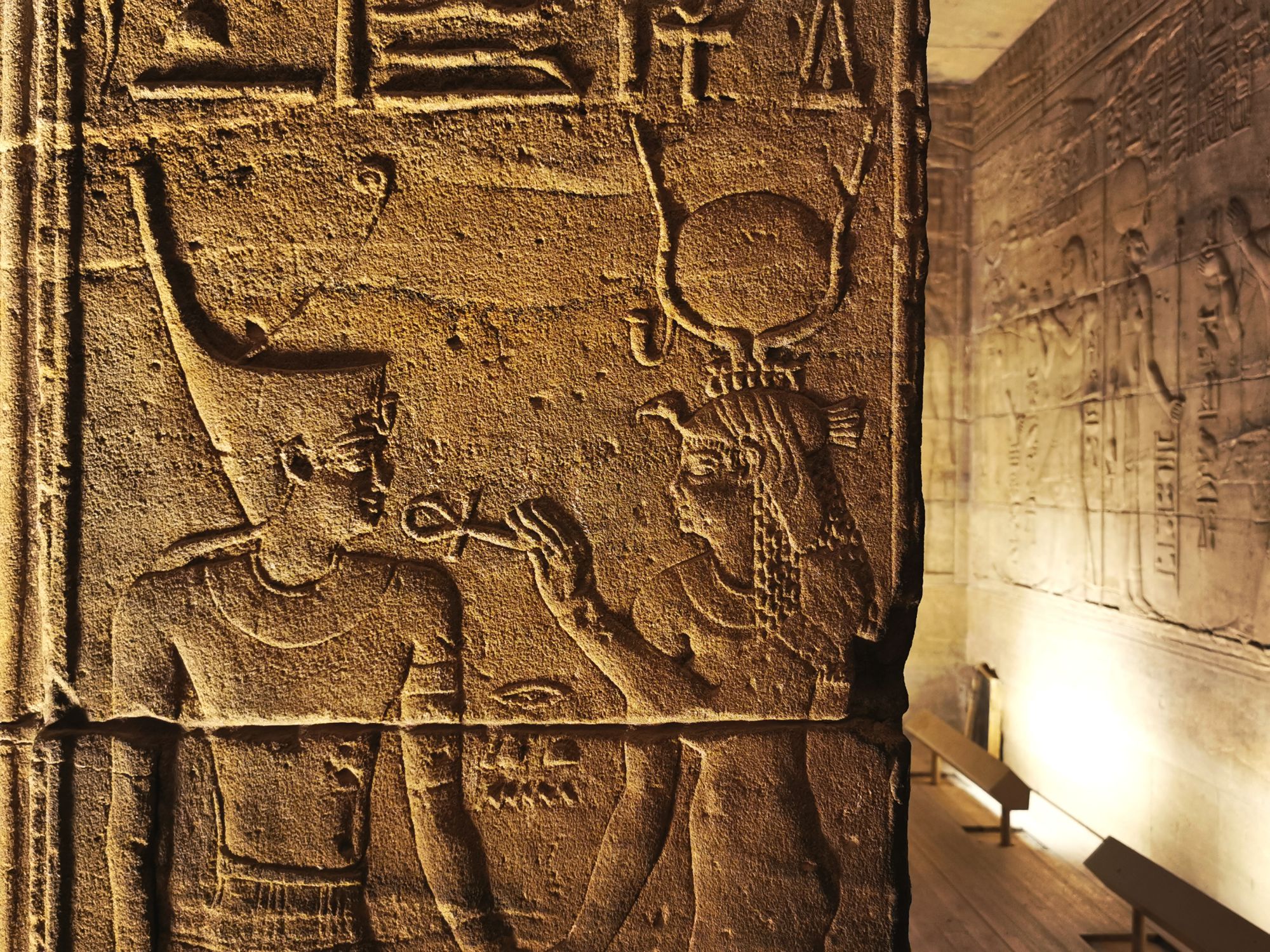 Complex of Philae, Agilkia eiland, jasmine debels, Nubië, Isis Temple