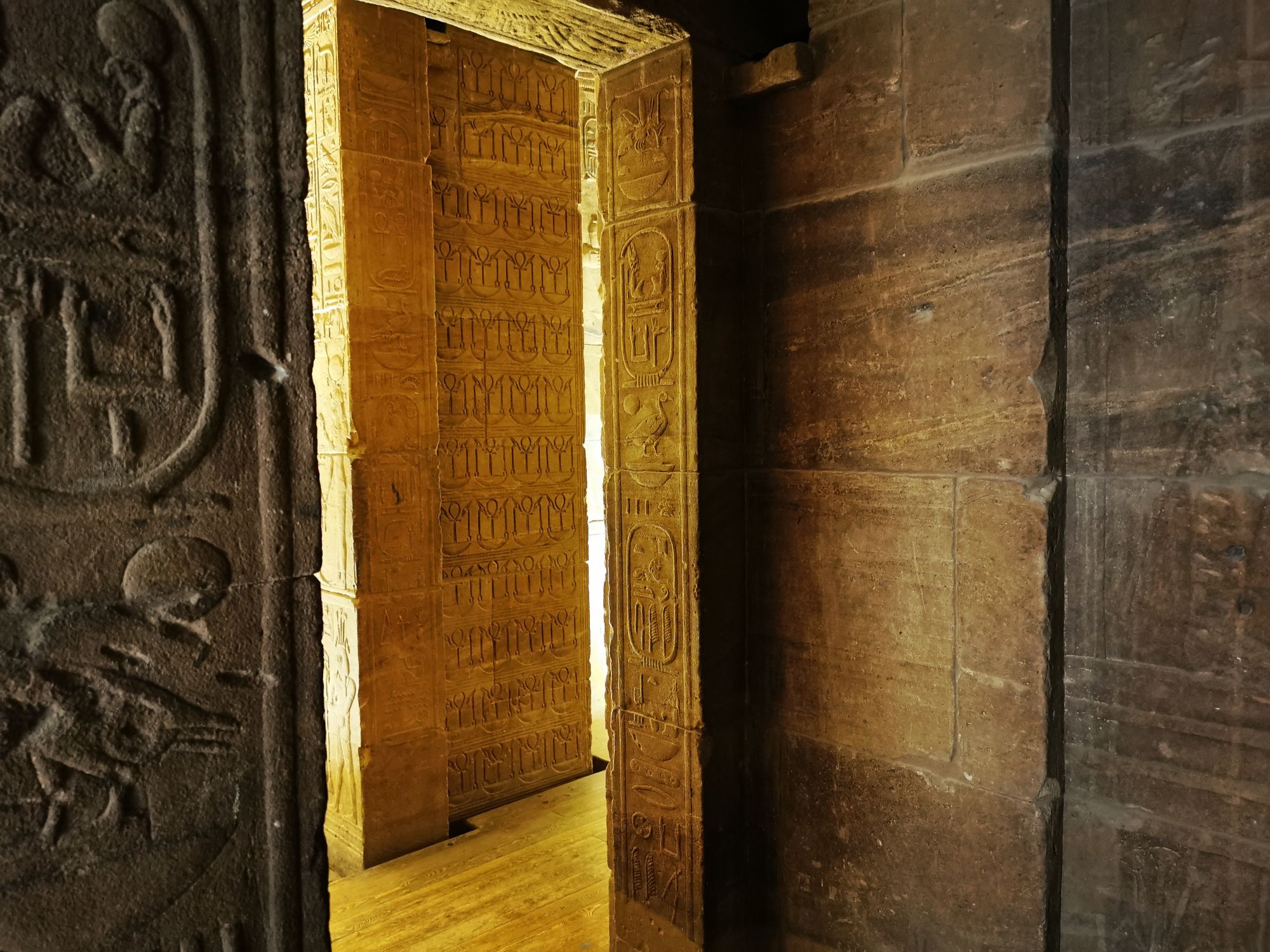 Complex of Philae, Agilkia eiland, jasmine debels, Nubië, Isis Temple