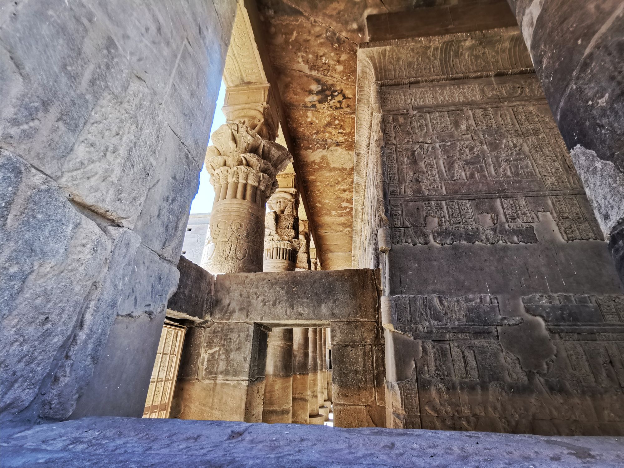 Complex of Philae, Agilkia eiland, jasmine debels, Nubië, Isis Temple