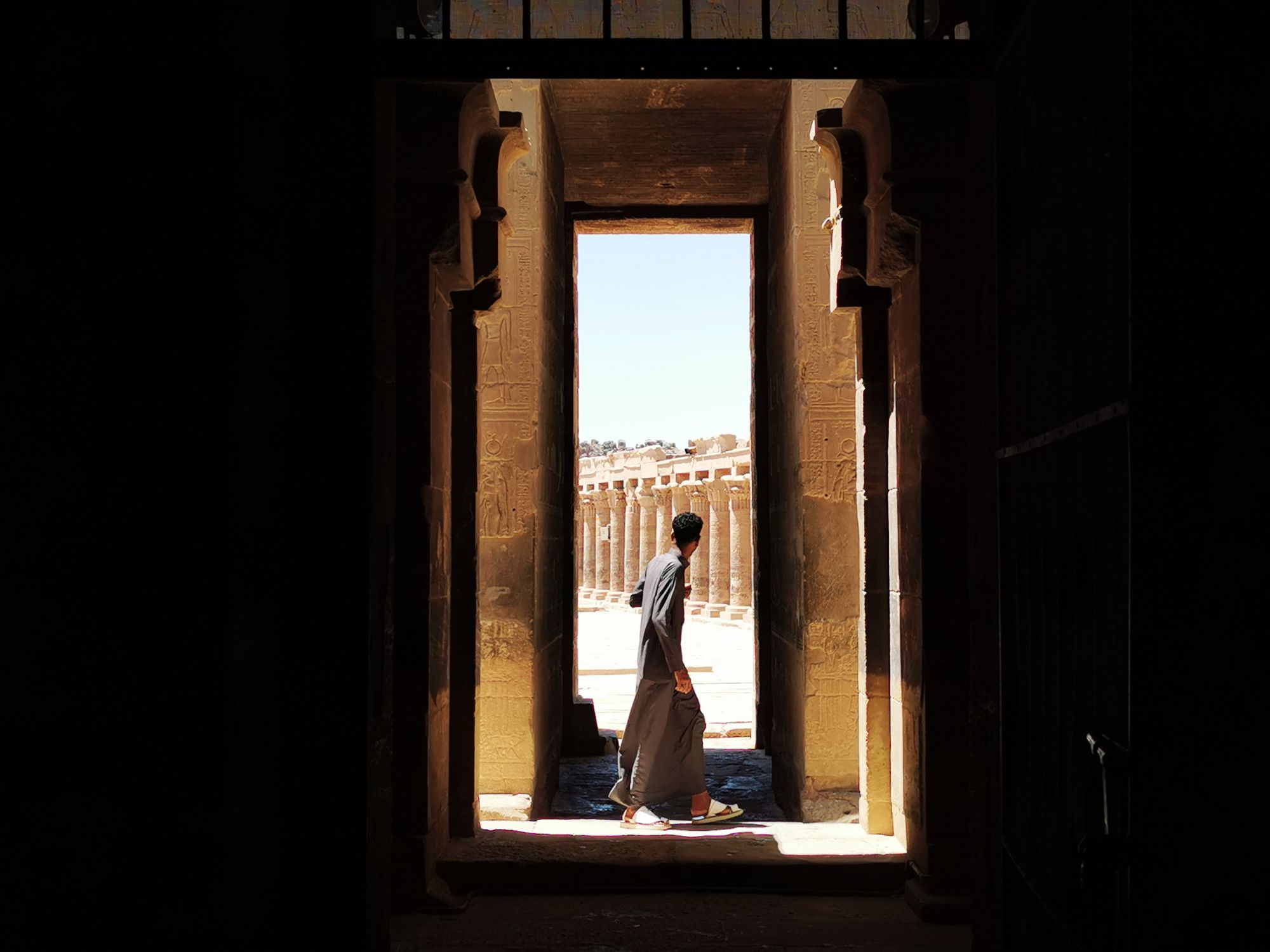 Complex of Philae, Agilkia eiland, jasmine debels, Nubië, Isis Temple